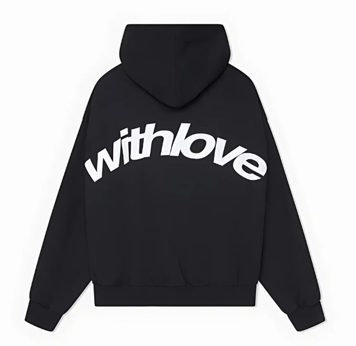 with love hoodie