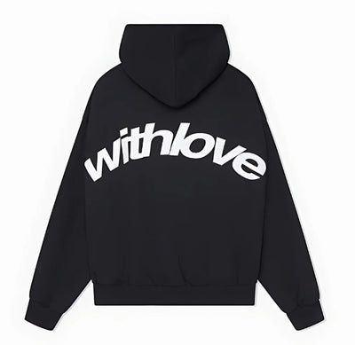 with love hoodie