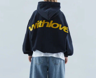 with love hoodie